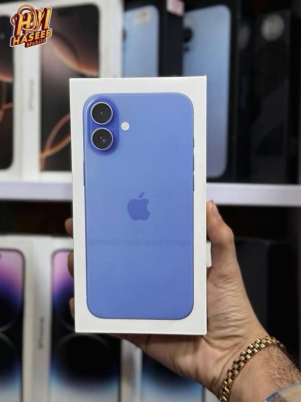 16 Plus | Factory Unlock | 128Gb | Ultramarine Colour 0