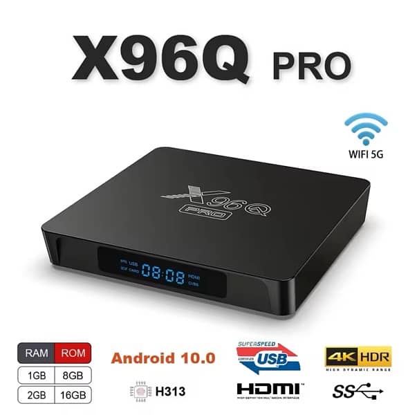 Original X96Q PRO Smart TV BOX Android10.0 1