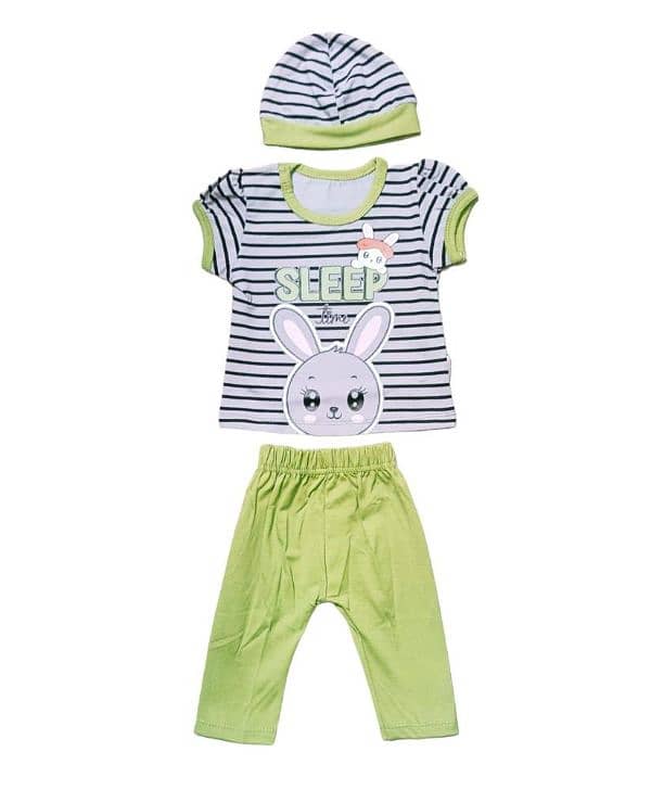 baby girls cotton shirt and trouser set 1