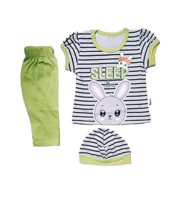 baby girls cotton shirt and trouser set 2