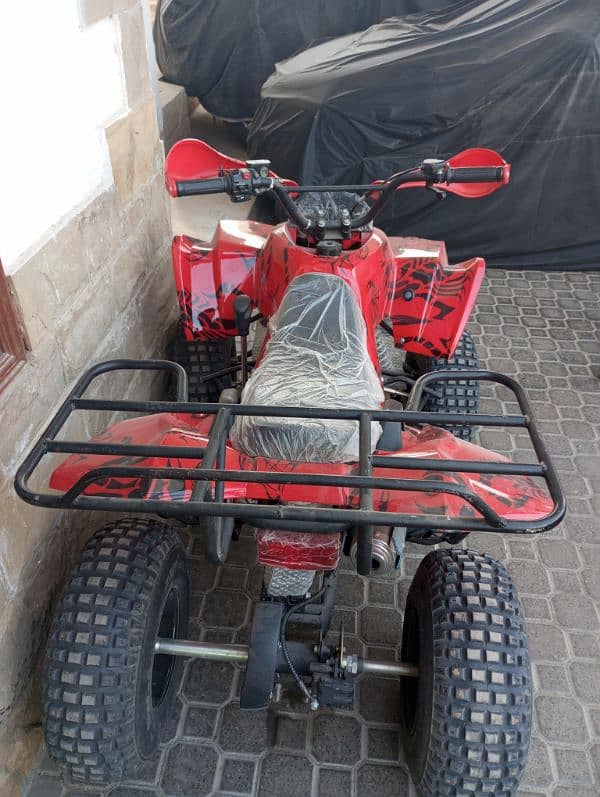 ATV quad bike four wheel off road on road 3