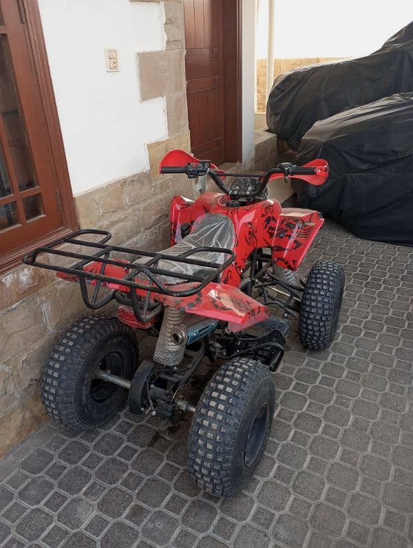 ATV quad bike four wheel off road on road 6