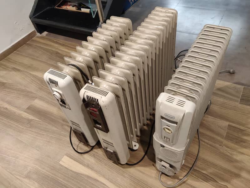 Delonghi Oil Radiator Heaters (3 Available - 1 Sold) 0