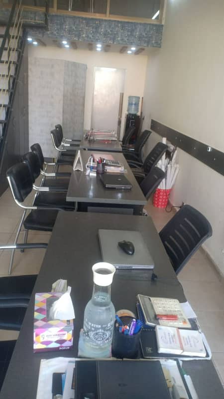 Fully Furnished Office For Rent In Saima Presidency , Safoora Chowrangy 7