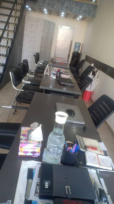 Fully Furnished Office For Rent In Saima Presidency , Safoora Chowrangy 8