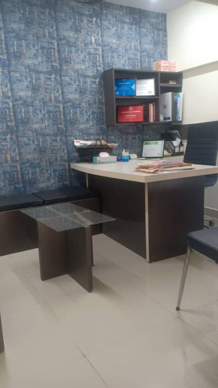 Fully Furnished Office For Rent In Saima Presidency , Safoora Chowrangy 9