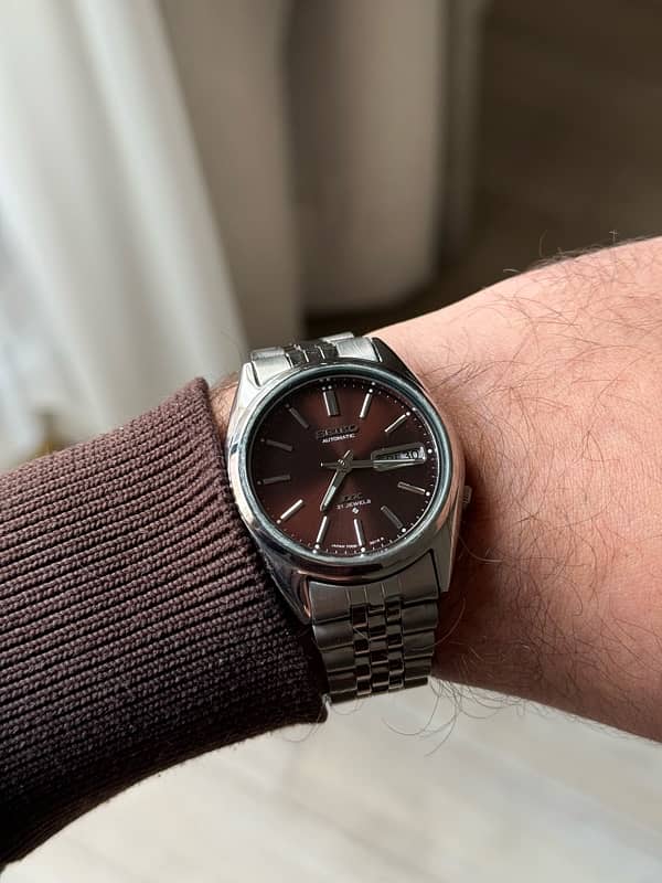 Seiko DX 21 Jewels Automatic. Tiffany and Brown. 3