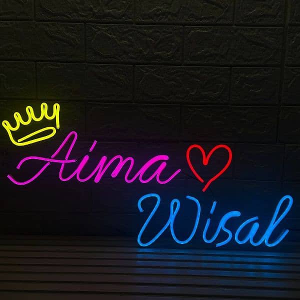 Neon Sign Light/ Double Name Neon Light 3