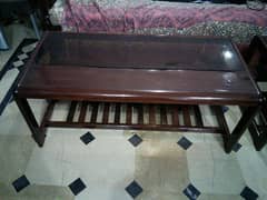 center table 2plus 1  made with pure wood selling urgently