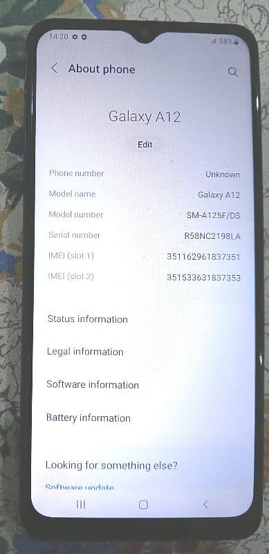 Samsung A12 128/4gb 3