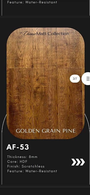 Chinese Mate Laminate Flooring/ Wooden Flooring 5