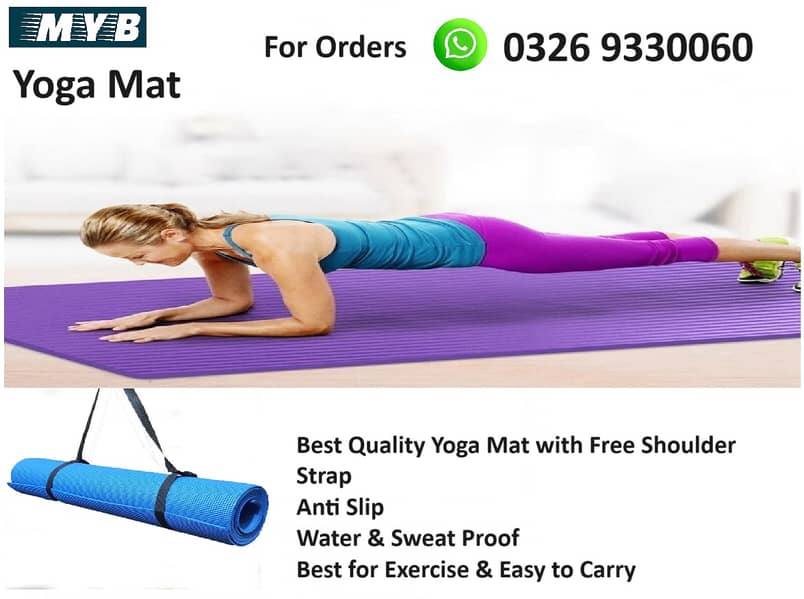 Best Quality Yoga Mats 4mm to 15mm 0