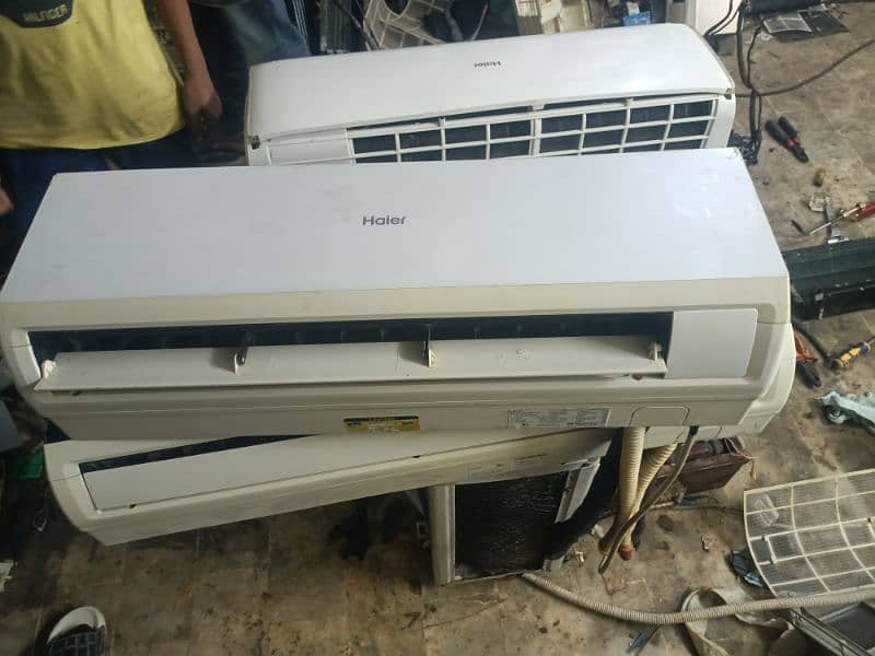 Haira ac 1.5 tan genuine condition Hairi long throw bhi hai 3