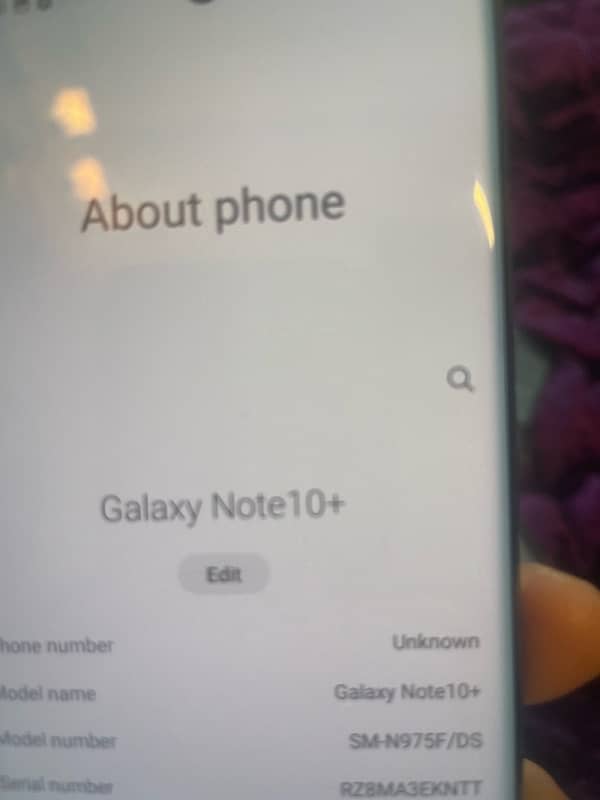 Samsung  note 10 plus Offical PTA. both sim 3