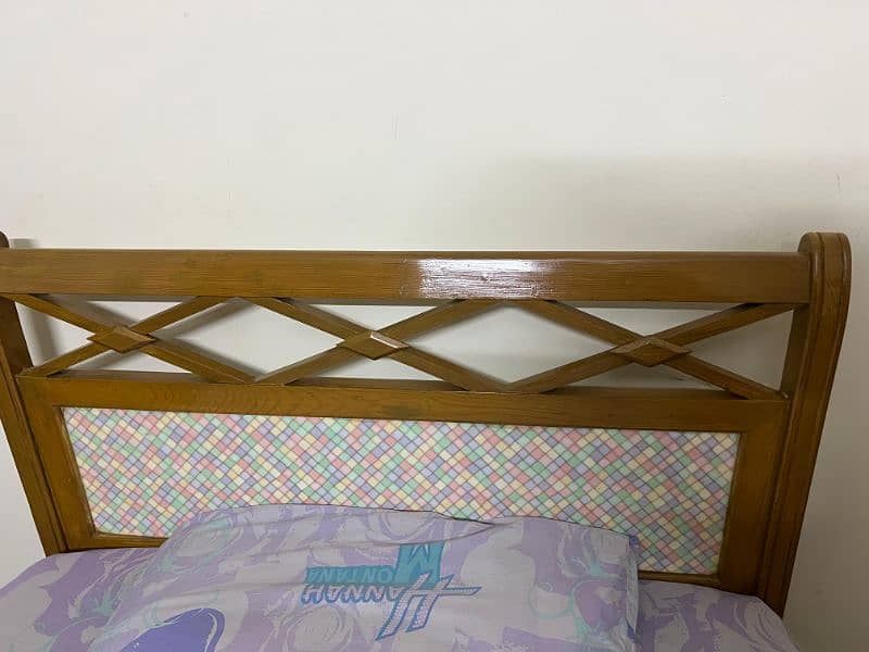 Two single bed sets with drawer and frame 3