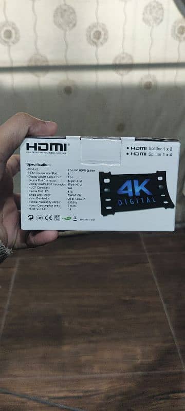 New Speed X hdmi splitter 4