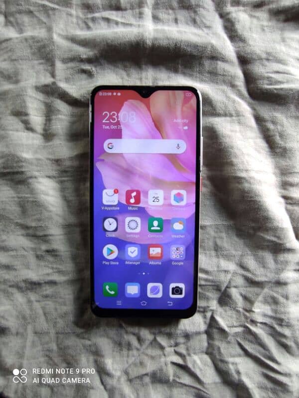 Vivo S1 pro 8gb 128gb panal change+original charger all working mobile 1