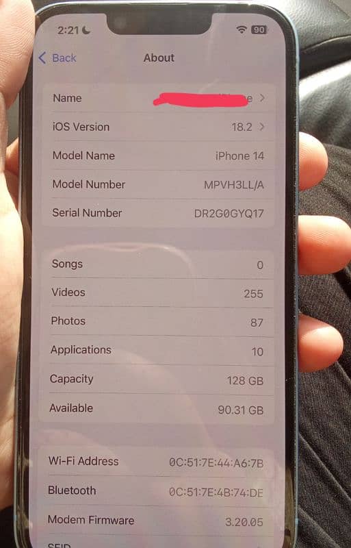 iPhone 14 nonPTA (128gb) 4