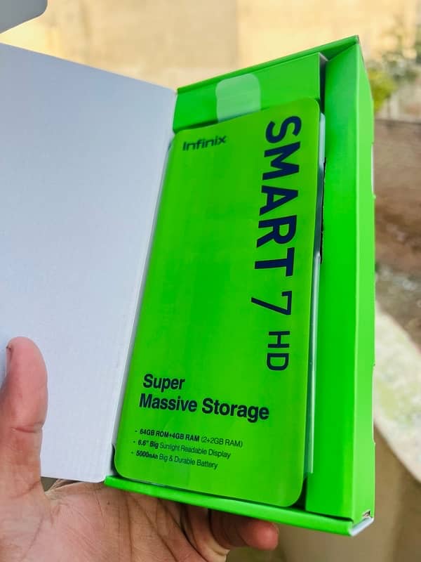 Infinix Smart 7 HD 4+64 Memory 4