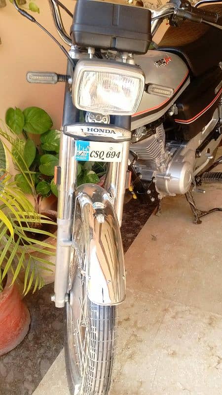 honda 125 2024 model islamabad register 4