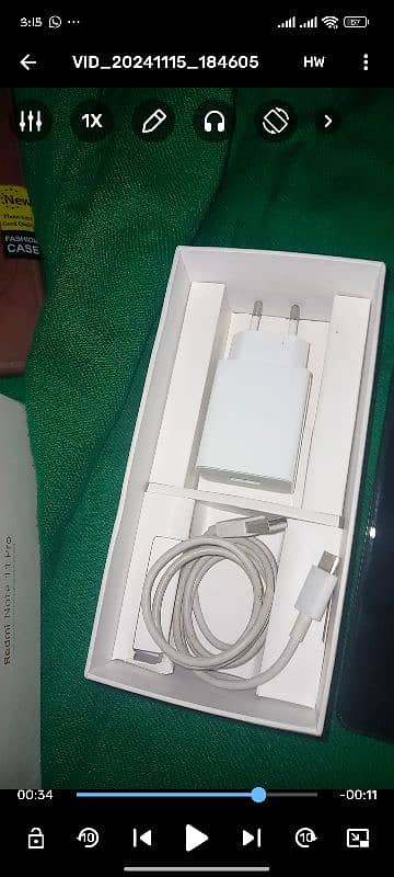 Redmi Note 11pro 6/128gb With Box And charger 10/9 exchange with Vivo 6