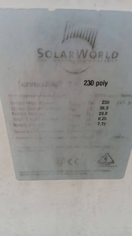 230 watts solar panel 0