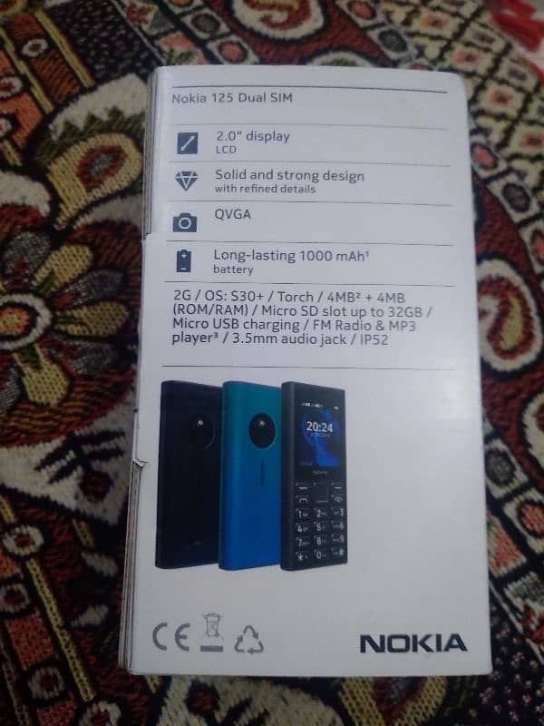 Nokia 125 4g mobile new mobile just Box open Dual sim 309 9547046 . 8