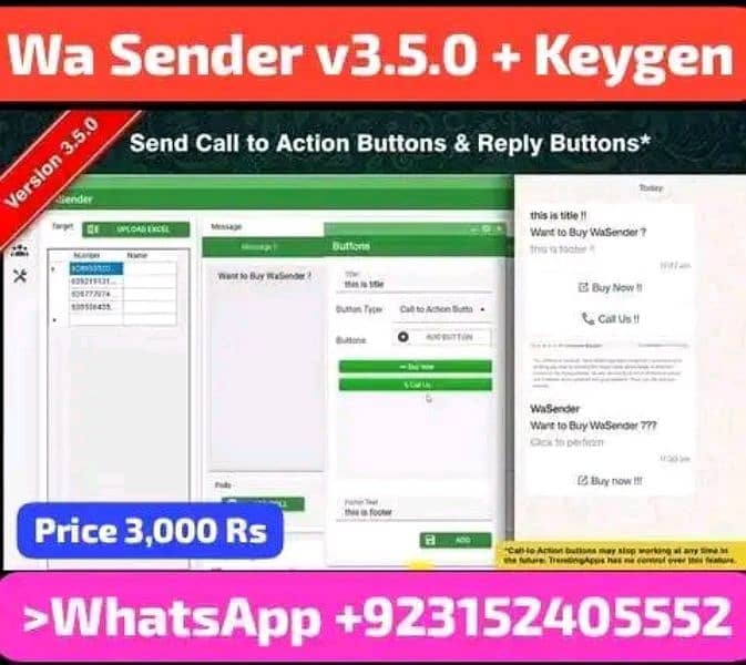 BotMster WA Sender Software with License Available for Business 1