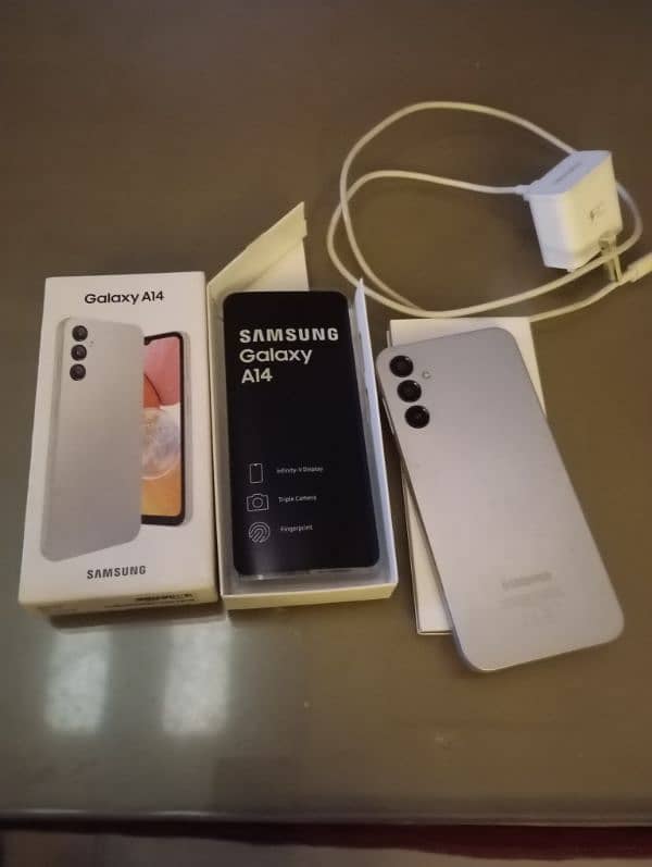 Samsung A14 4/128gb with full box 10/10 condition 8