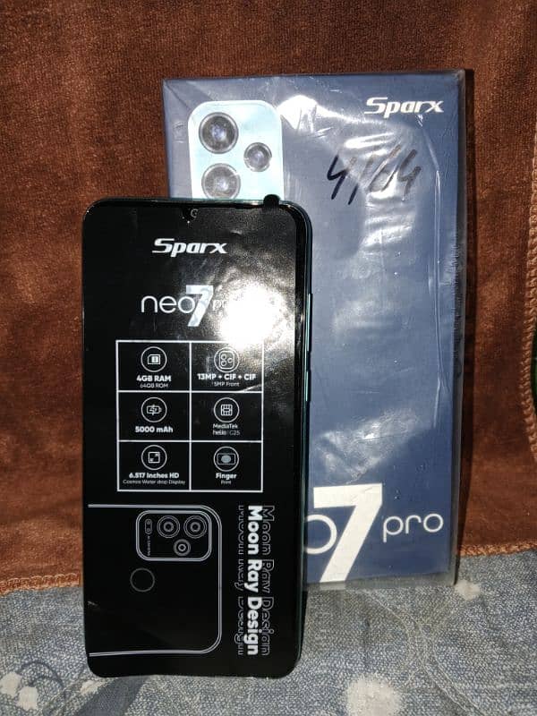 Sparx New7 pro just box open 1