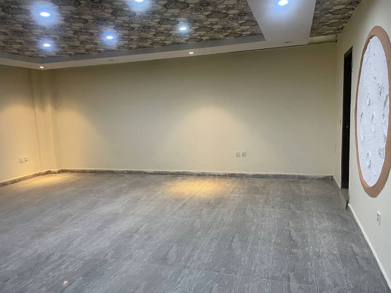 5 Marla Commercial Basement Hall For Rent Walking Distance Surahi Chowk AA Block Bahria Town Lahore 0