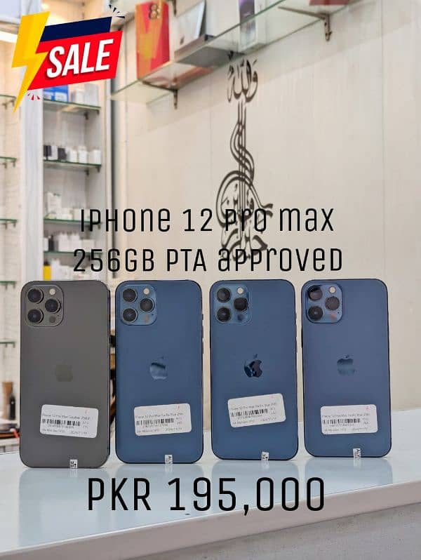 iPhone 12 Promax PTA approved 0