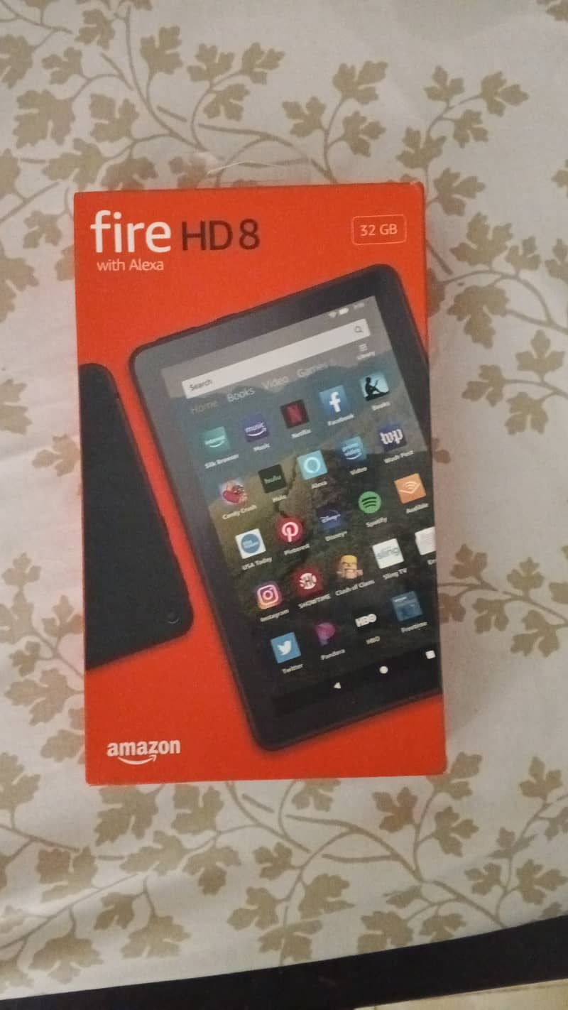 Amazon Fire HD 8 Tablet 0