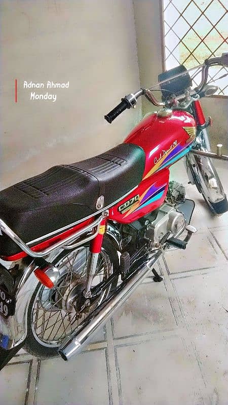 Honda CD 70 2008 model good and new condition mukumal orignal 1