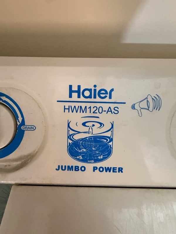 Haier Washing Machine 1