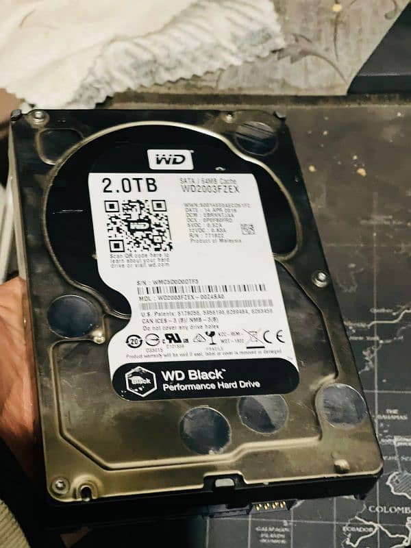 WD 2tb hard drive full ok 4