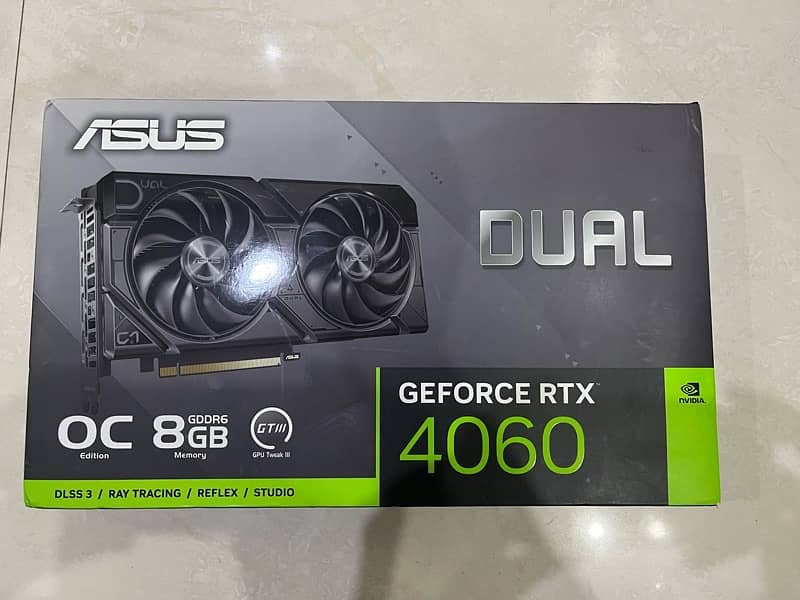 asus rtx 4060 8gb brand new 0