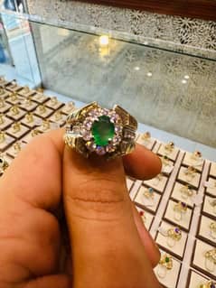 emerald mid quality panjshair 3.47 carats with certificate