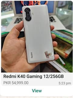 redmi k40 gaming