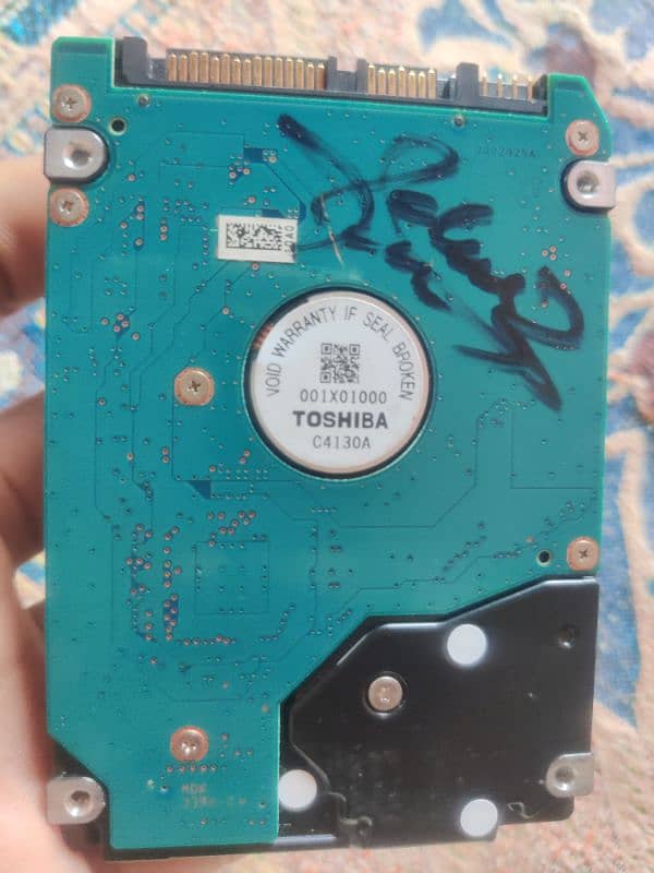 original Toshiba disk drive mk5076gsx 500gb 3