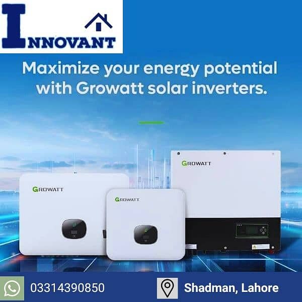 Growatt Inverter|Soler inverter|Hybrid inverter|6Kw to 50kw|whole sale 0