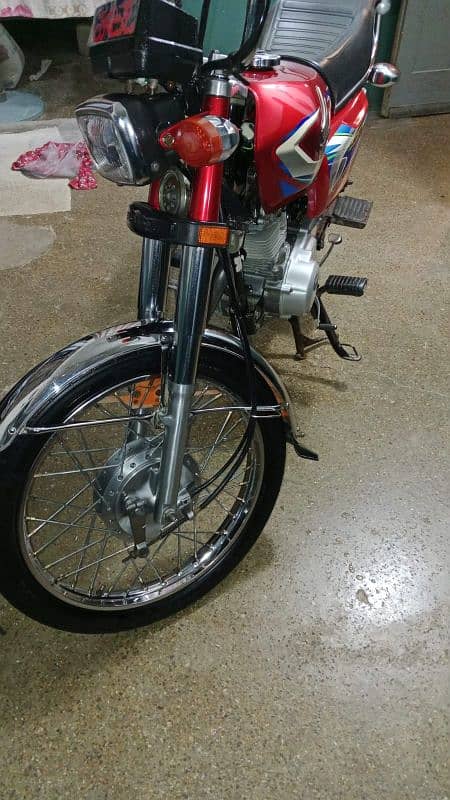 Honda CG125 Red 2022 2