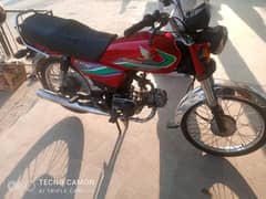 honda cd 70 v good condation