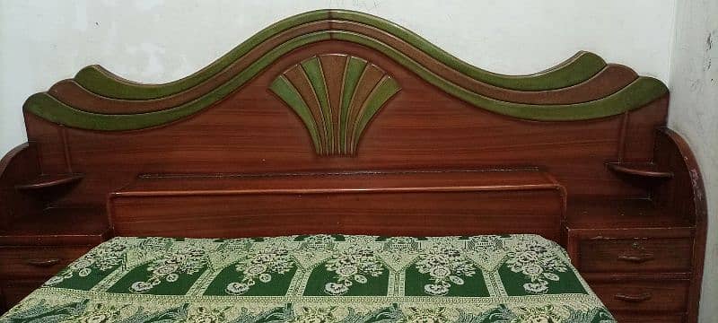 wooden bed set 2