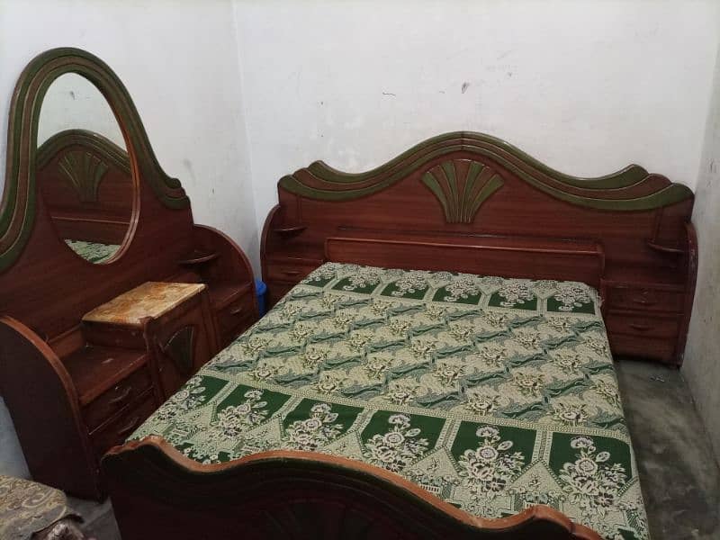 wooden bed set 6