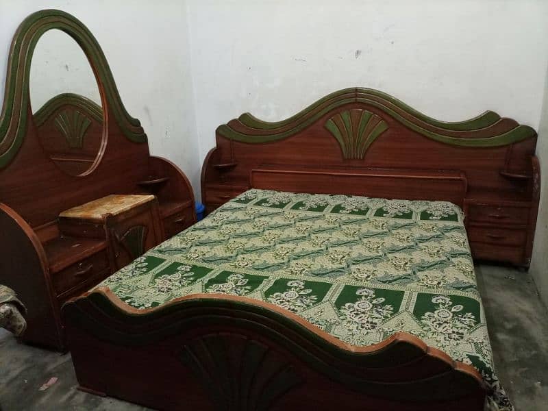 wooden bed set 8