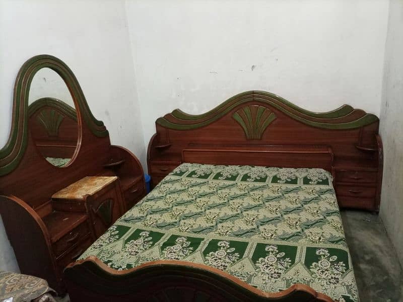 wooden bed set 9