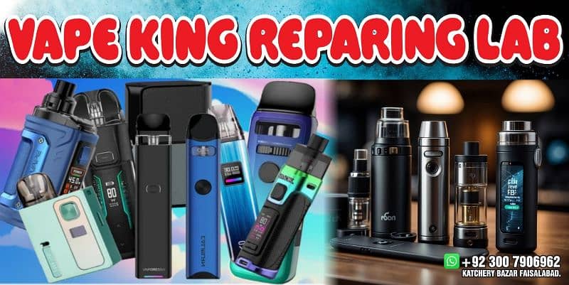 vape devices and  pods repairing center 0