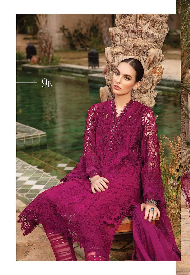 MARIA B LATEST COLLECTION/UNSTITCHED WOMAN SUITS 2