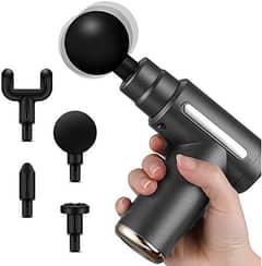 Mini Massage Gun,Cordless Handheld Deep Tissue Muscle Massager 6 Spee